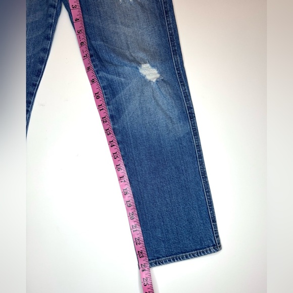 Lucky Brand Women’s Authentic Straight Crop Blue Denim Jeans Size- 2/26 - Picture 4 of 9